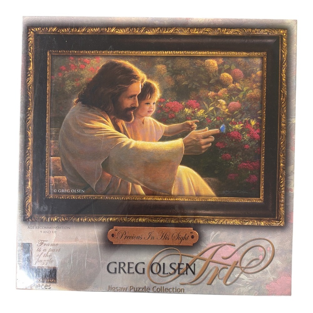Greg Olsen Art Precious In His Sight 500 Piece Puzzle - Brand New Sealed